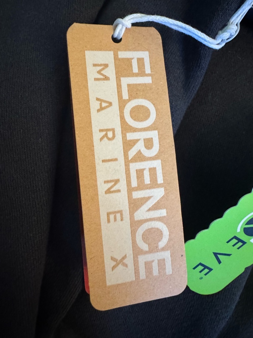 Florence x Marine Black Pullover Hoodie Size XL - Picture 4 of 5
